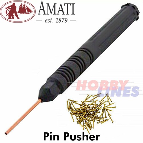 Pin pusher with brass - pin,