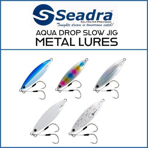 Seadra aqua drop slow jig - aqua,
