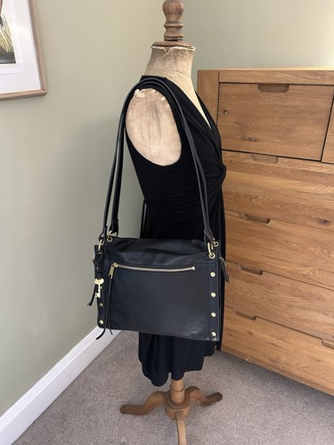 Fossil allie black leather - allie,