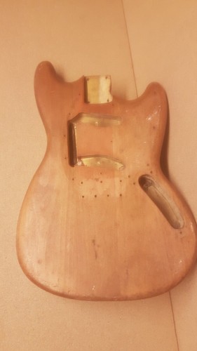 1964 fender duo sonic - duo, body
