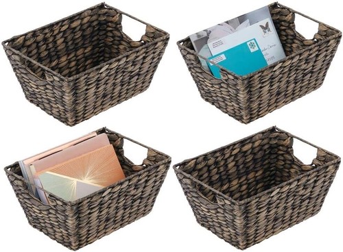 Wicker storage baskets with - wicker,