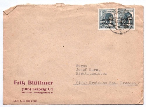 Letter fitz blüthner leipzig - fitz,