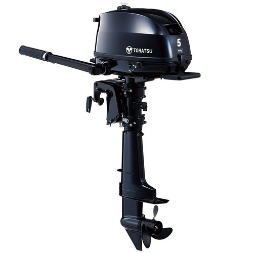 5hp tohatsu long - 5hp, shaft