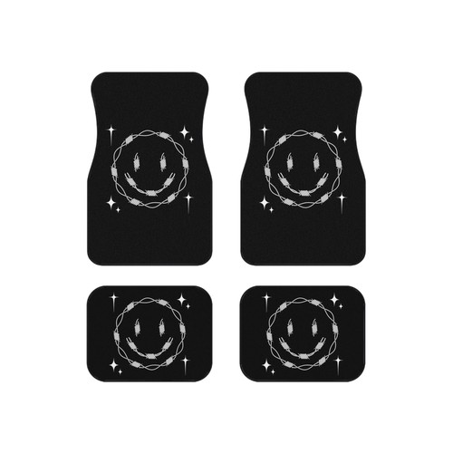 Barbed wire smiley - smiley, |