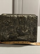 Antique Pewter Trinket/Snuff