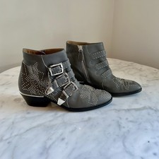 Chloe Susanna Ankle Boot Gray