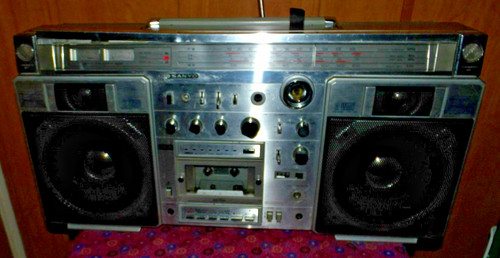 Vintage sanyo x920k boombox - m-x920k,