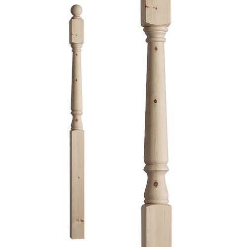 Burbidge colonial newel - burbidge, post