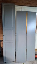 ikea metod kitchen slim tall unit white with panels and door