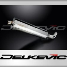 HONDA VFR800Fi 1998-2001 450mm OVAL STAINLESS BSAU SILENCER EXHAUST KIT