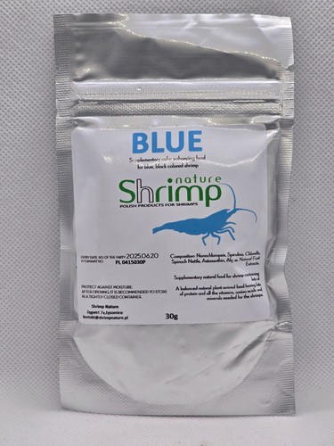 Shrimp nature blue - 30g,