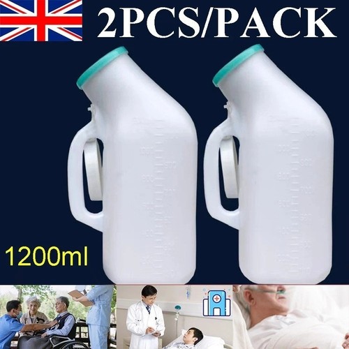 Male urinal bottle - 2x,