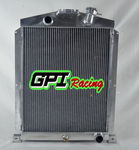 Rows aluminium radiator - rows, for