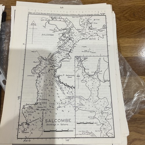 Vintage sea chart nautical - vintage,