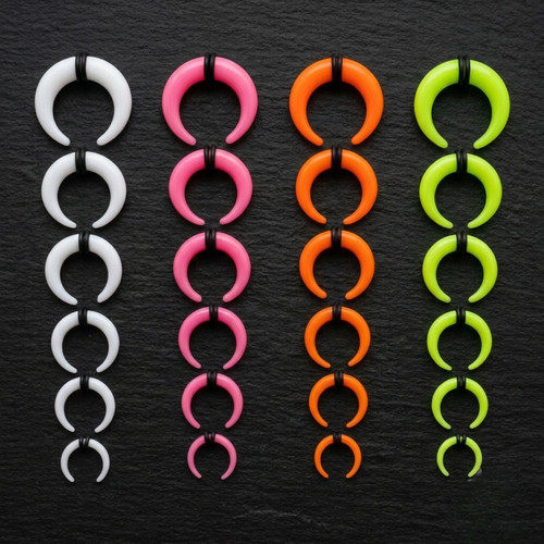 Acrylic buffalo crescent - buffalo, ear