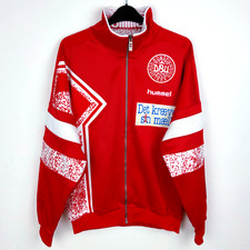 Original Denmark 1994/1995/1996 Training Football Track Zip Jacket Hummel