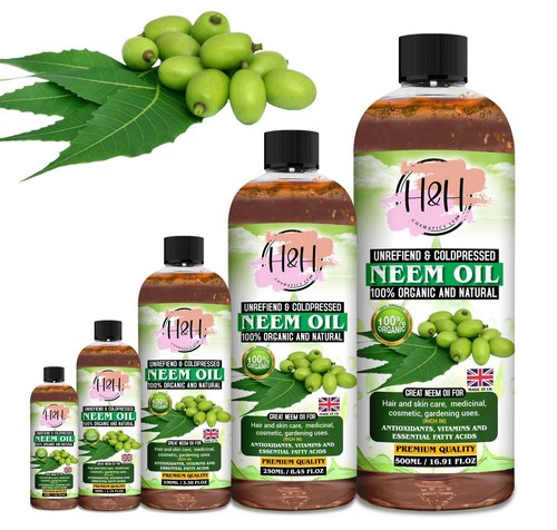 Neem oil 100 pure natural - pure,