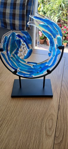 Fused glass sea - fused,