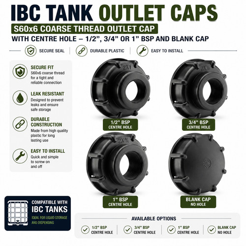 Ibc tank s60x6 - tank, thread
