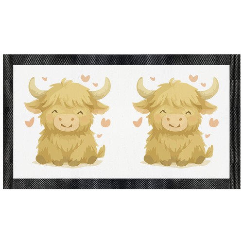 Adorable highland cow pet - highland,
