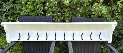 Reclaimed pine white - reclaimed, rack