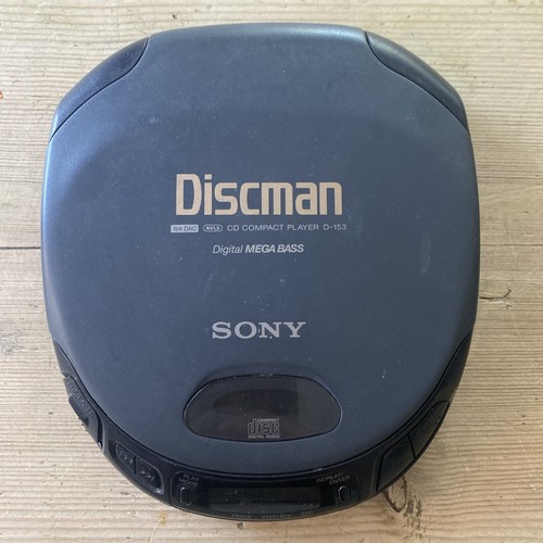 Sony discman 153 portable cd - sony,