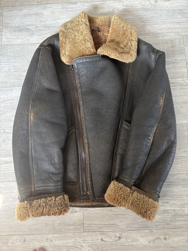 Sheepskin aviator jacket - sheepskin,