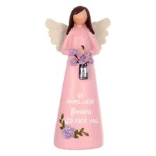 Leonardo Collection Mother's Day Angel Ornament - Love & Affection Pink Gift New