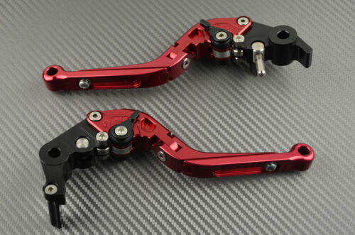 Red folding flip lever - red,