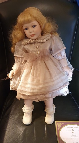 Alberon laura porcelain doll - porcelain,