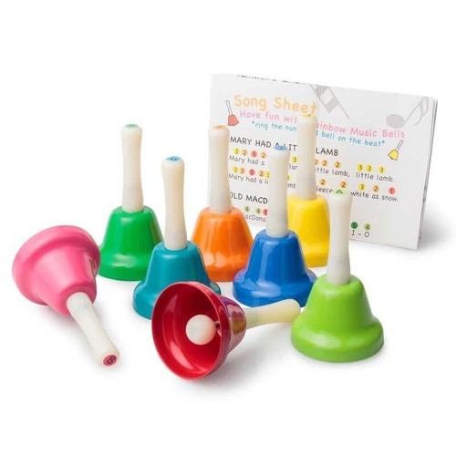Kids rainbow music bells - kids,
