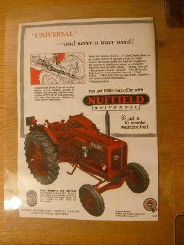 1957 nuffield universal - 1957,,