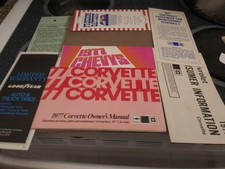 1977 ORIGINAL CORVETTE OWNERS