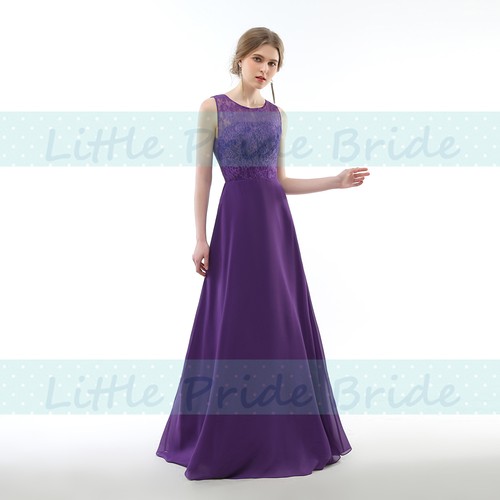 Lacy chiffon full - full, length