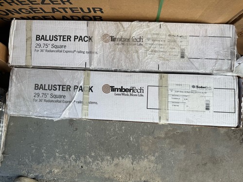 Lot timber tech balusters - of, 2