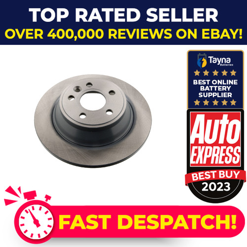 Brake discs pair - brake, solid