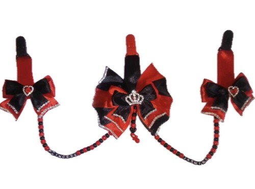 Red and black triple - and,