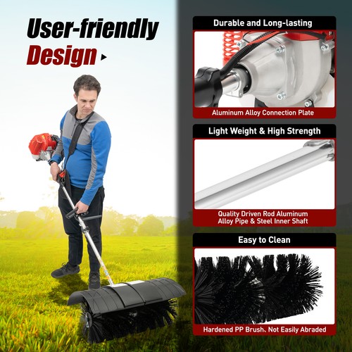 3hp gas power sweeper - gas,
