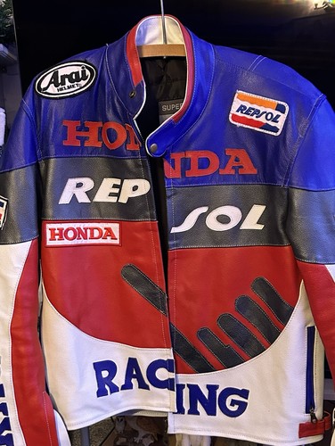 Leather repsol motorcycle - leather,
