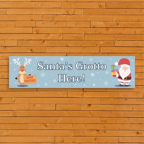 Santa grotto banner - banner, –