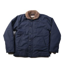NON STOCK Vintage Men's Navy N-1 DECK Jacket USN Retro Fleece Liner Coats Parka
