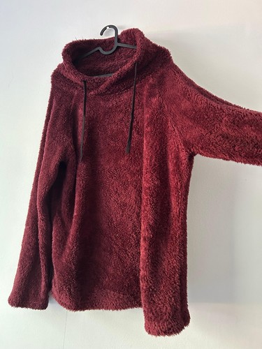 Primark burgundy teddy fleece - teddy,