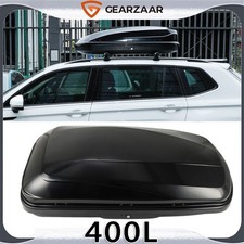 320l 400l 430l 450l Car Roof Top Box Gloss Black / White Large Top Cargo Travel