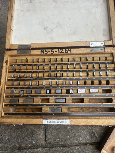 Slip gauge blocks bs4311 - blocks, part