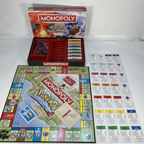 Pokémon monopoly kanto - pokémon,