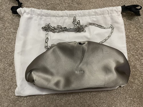 Reiss satin chain pouch - satin,