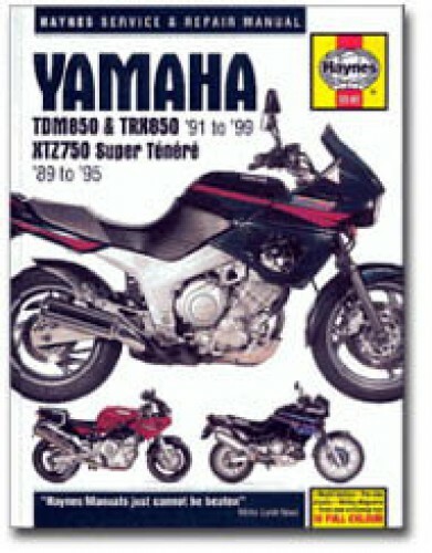 Haynes yamaha tdm850 - yamaha, trx850