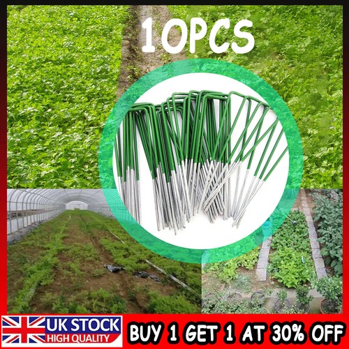 Weed fabric galvanised staples - weed,