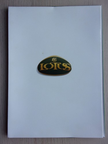 Lotus cars orig 1988 mkt - orig, uk