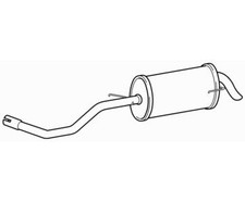 Quality Rear Exhaust Silencer